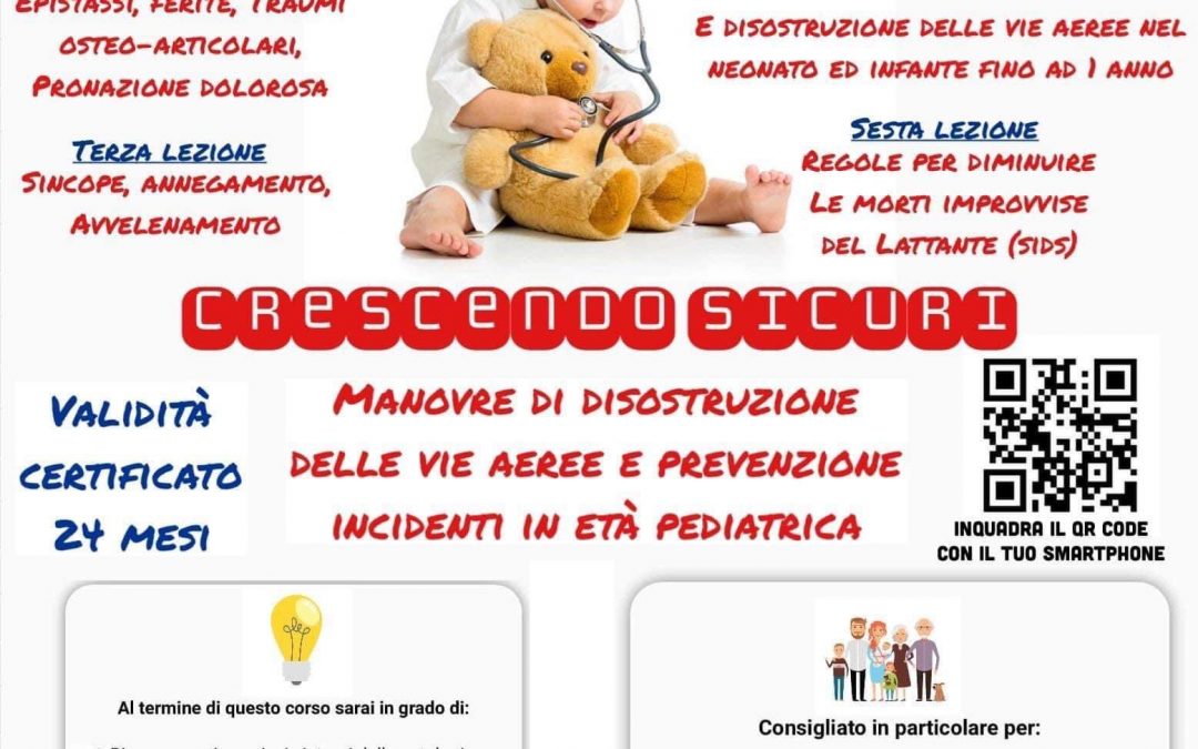 Un corso di rianimazione cardiopolmonare e disostruzione delle vie aeree nel neonato e nel bambino per aiutare i profughi dell’Ucraina