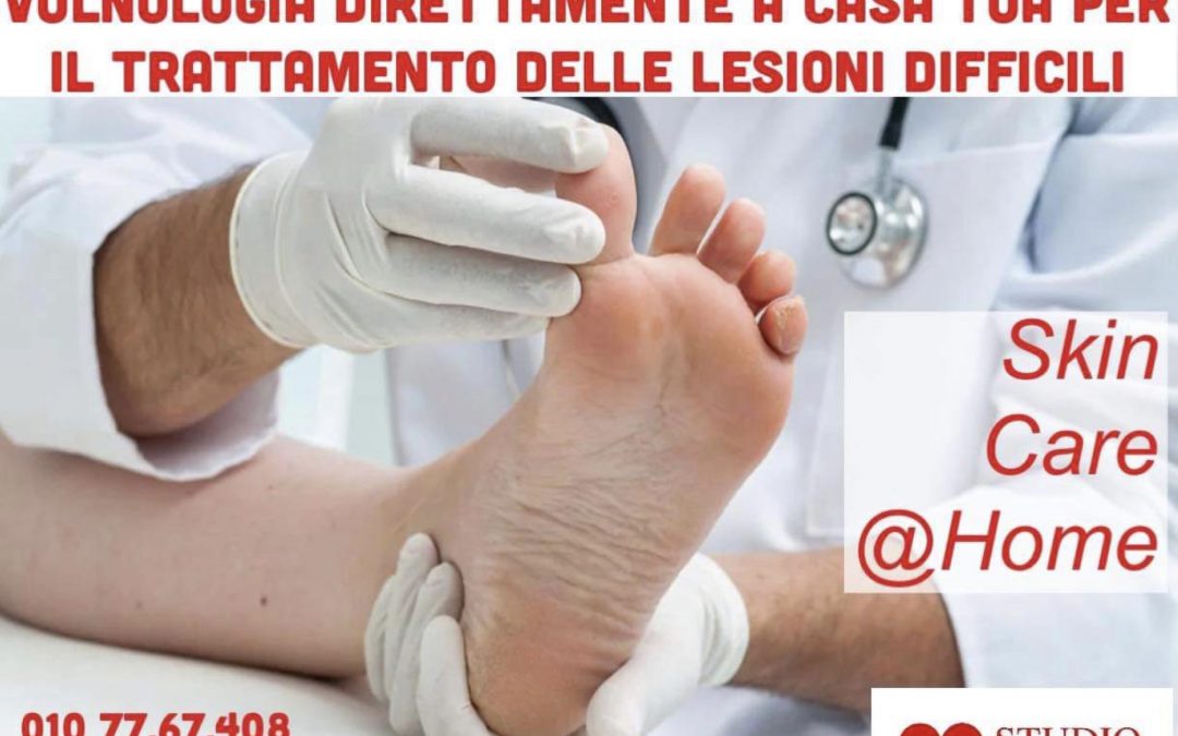 Skin Care @Home: la cura delle ferite chirurgiche e lesioni difficili direttamente a casa Vostra